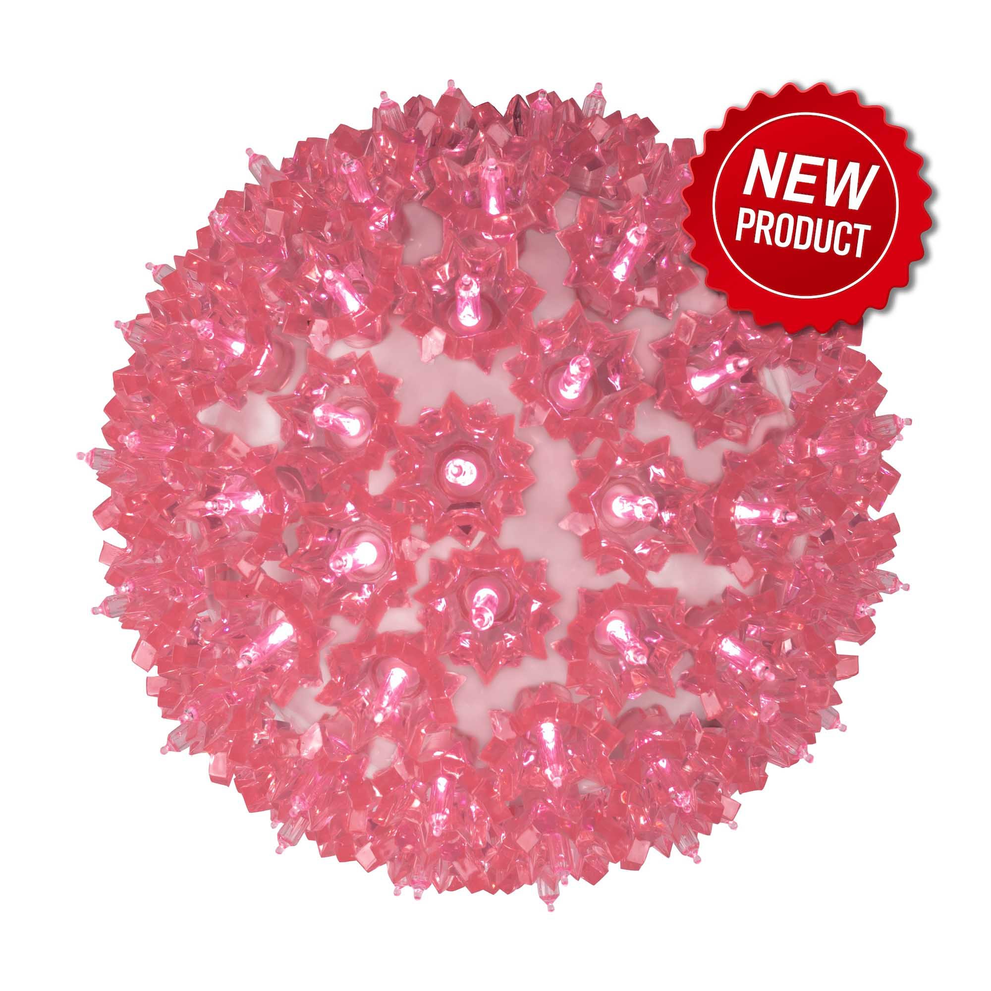 Pink T5 LED Starlight Sphere - Wintergreen Corporation