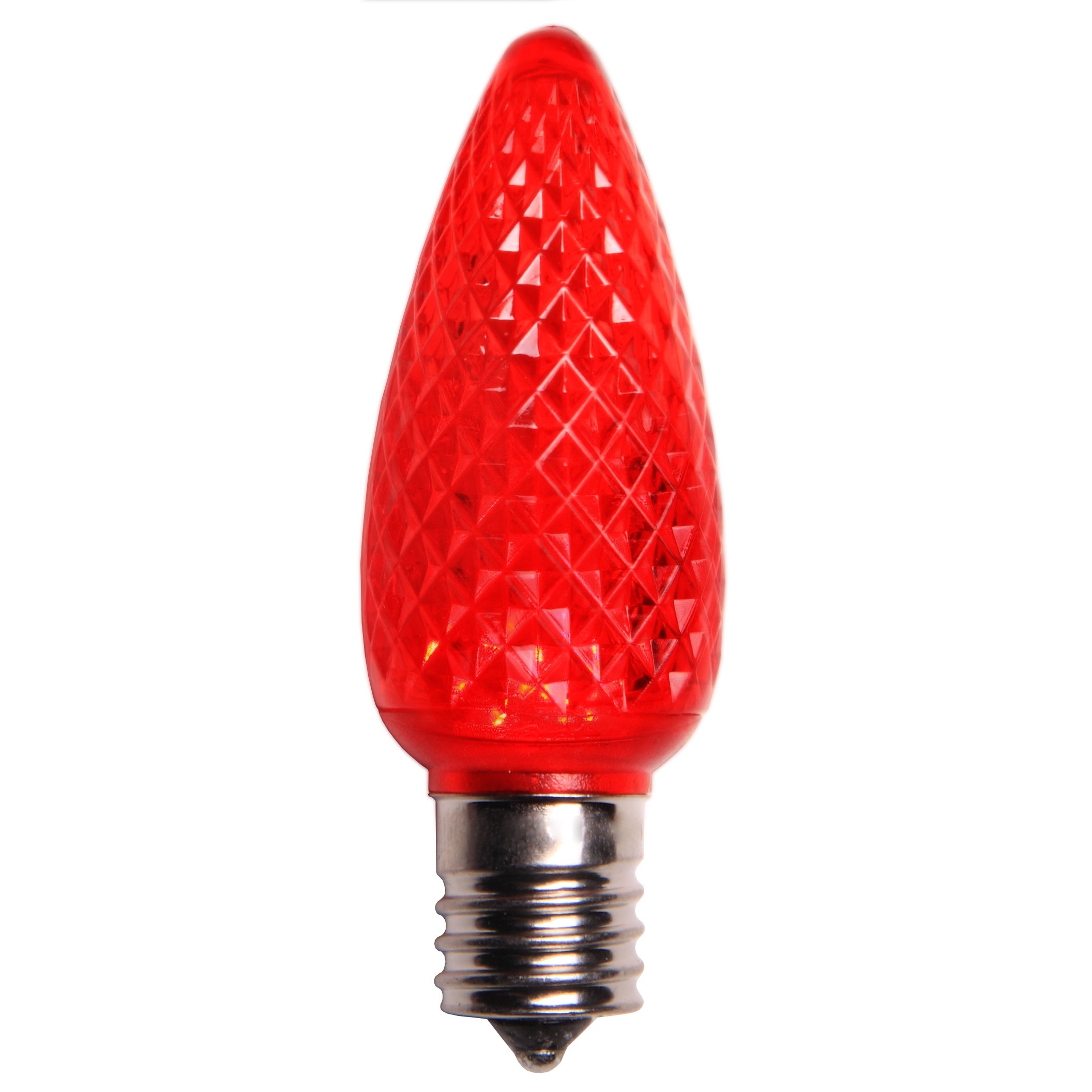 c9 red led bulbs