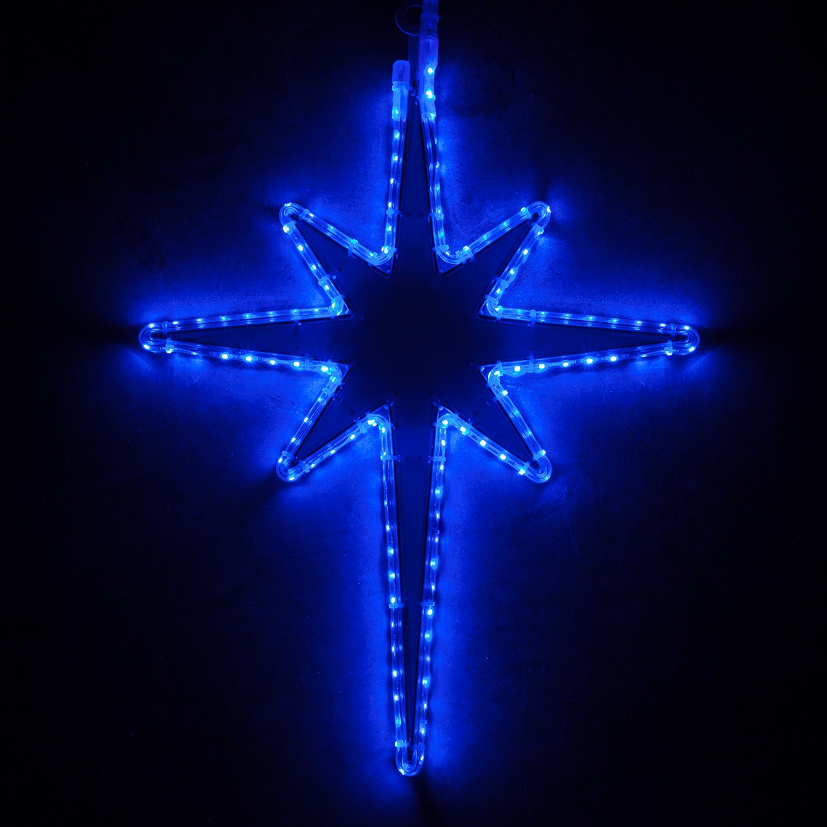 Blue LED Moravian Star - Wintergreen Corporation