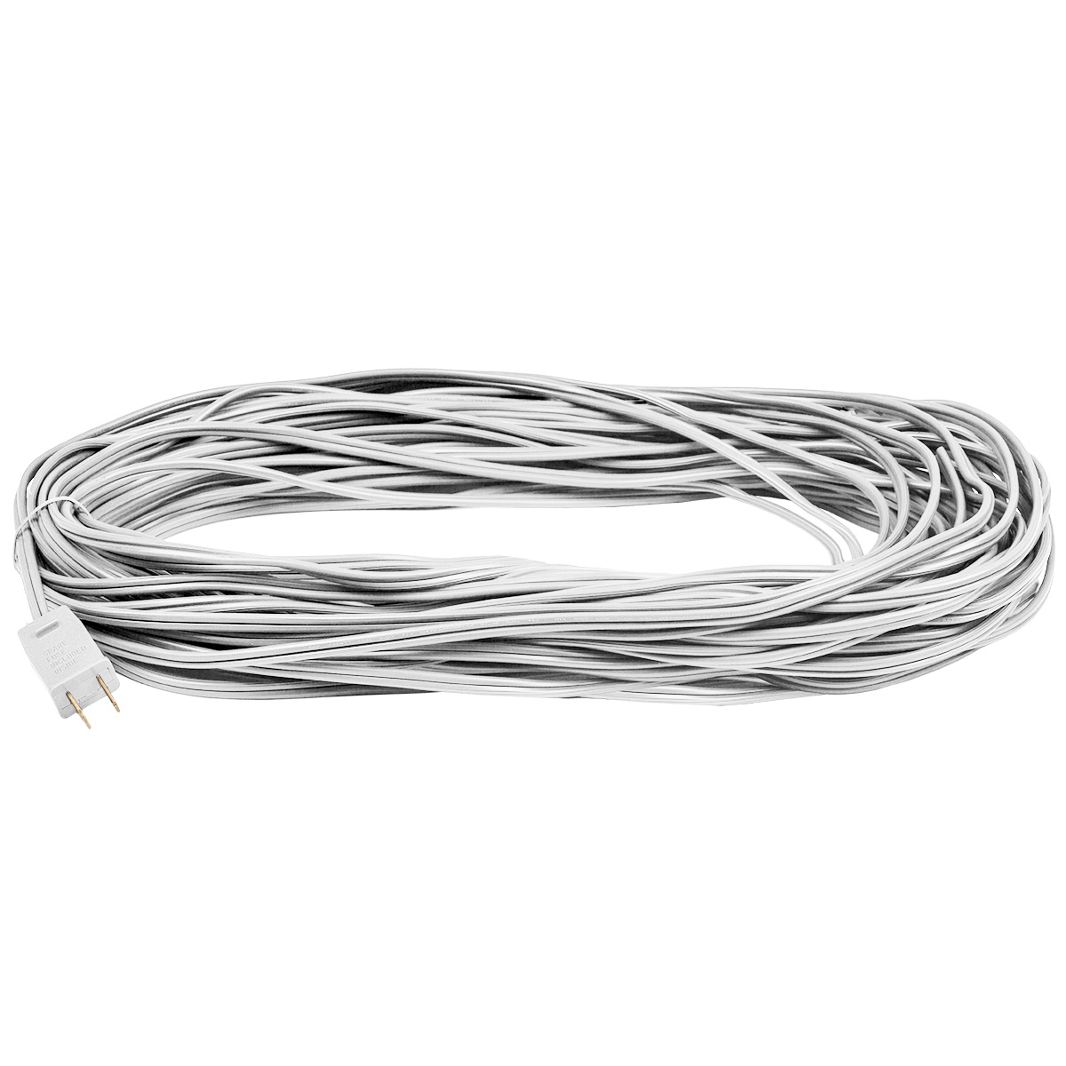 White Outdoor Zip Cord Wire Wintergreen Corporation