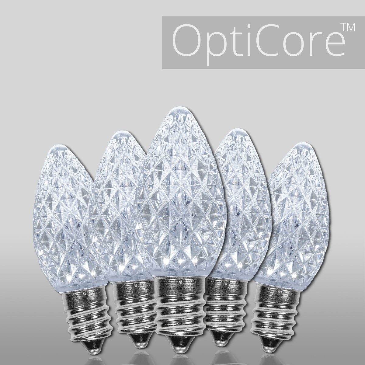 C7 120v Cool White Led Replacement Bulbs Wintergreen