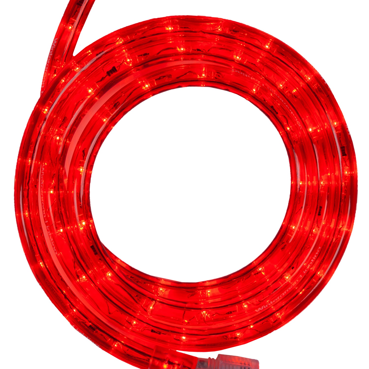 Red LED Rope Light, 18 ft - Wintergreen Corporation