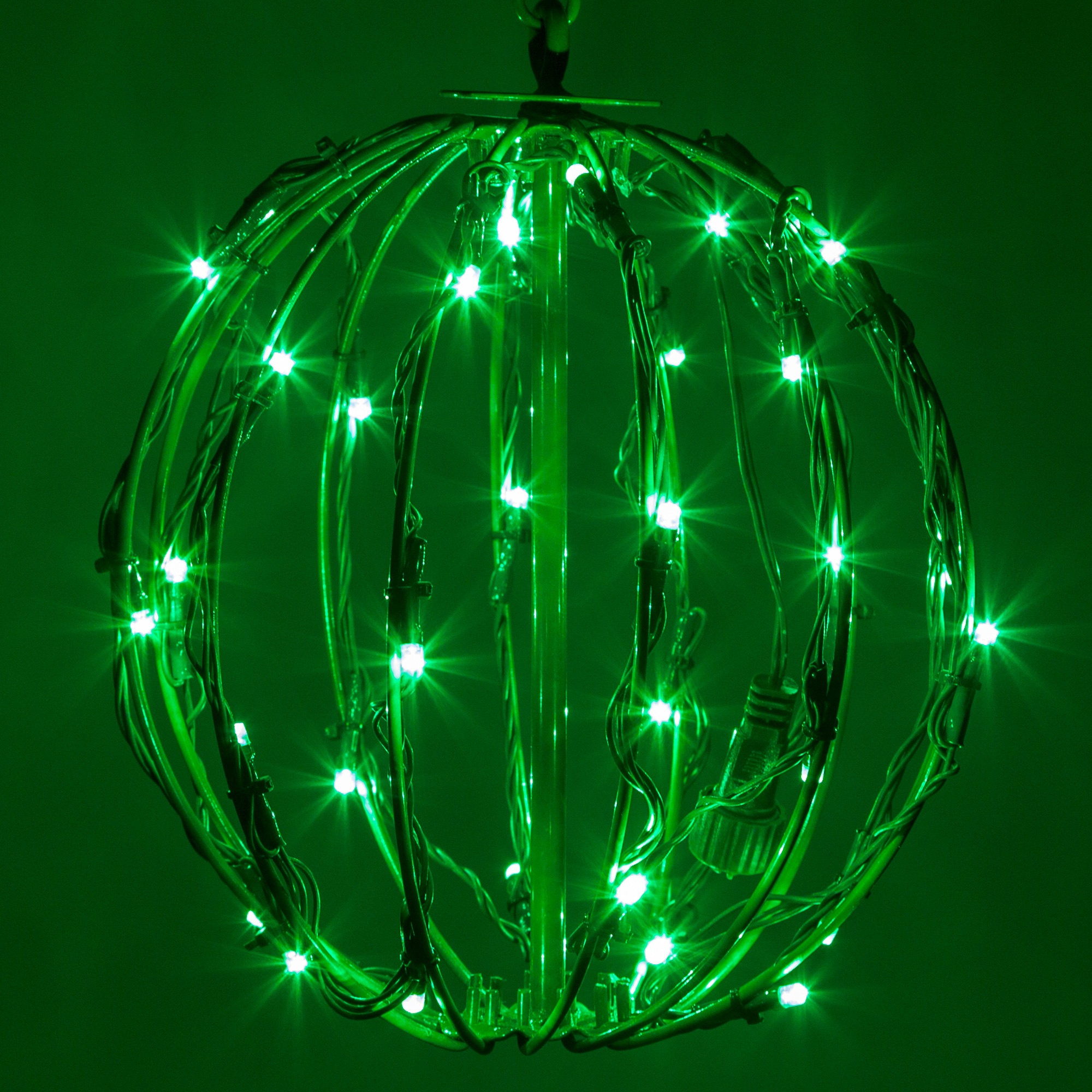 green-led-light-ball-fold-flat-green-frame-wintergreen-corporation