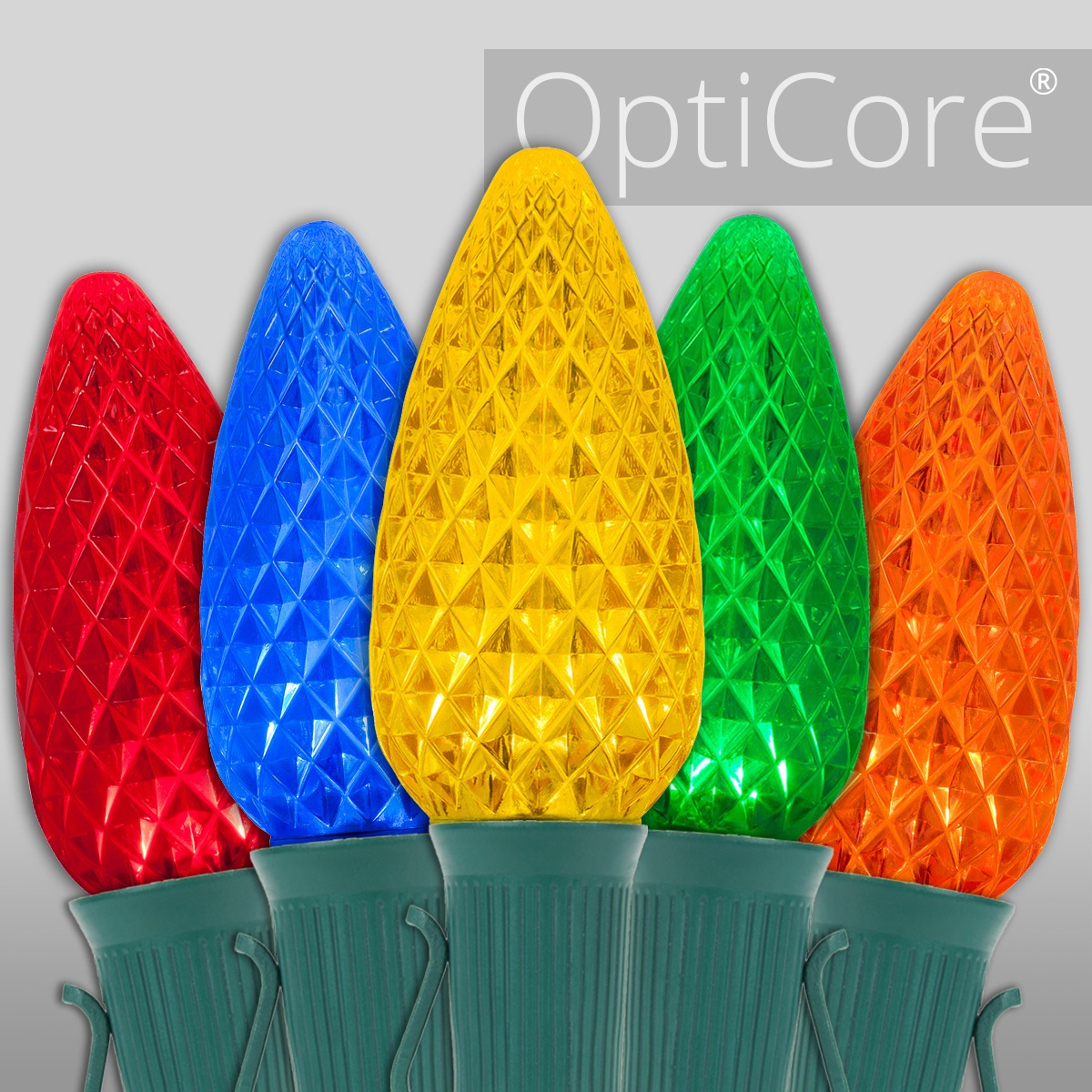 Christmas Lights C9 Multicolor Opticore Commercial LED Christmas