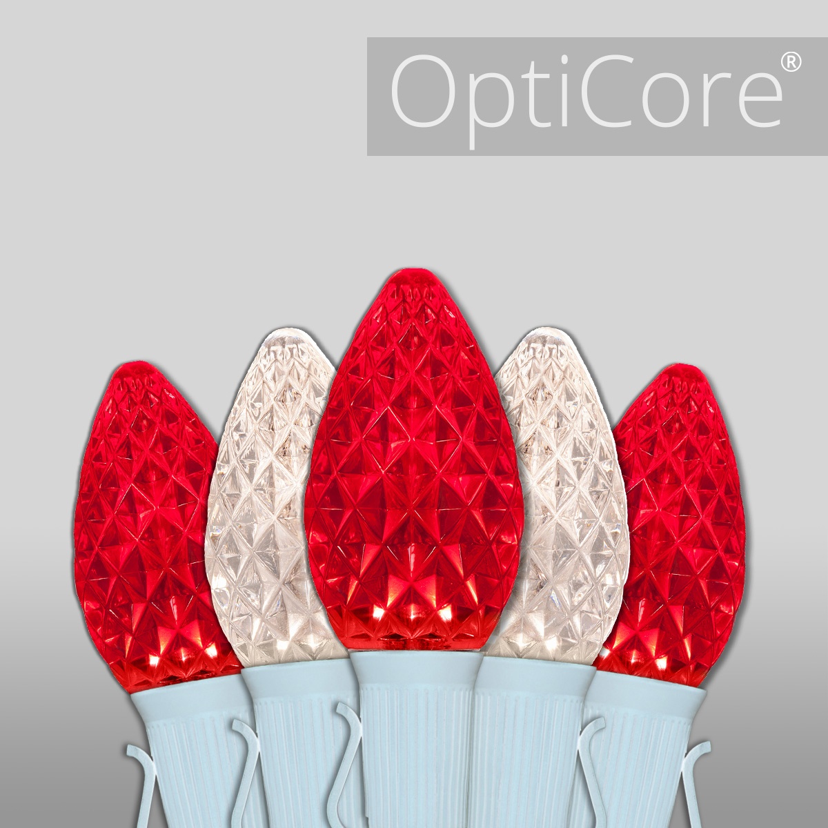 Red And Warm White Led Christmas Lights 