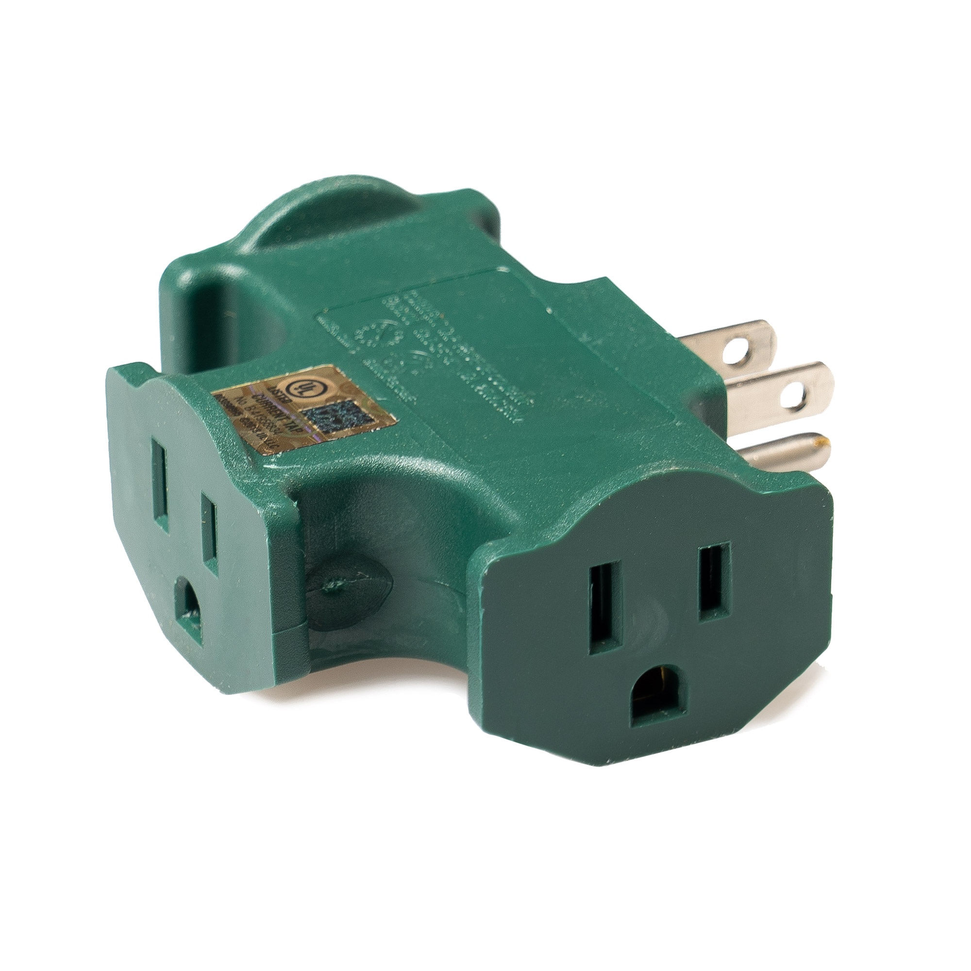 Green 3Way Splitter Adapter Wintergreen Corporation Wintergreen